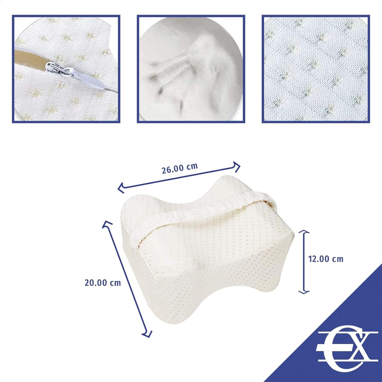 COJIN  VISCOELÁSTICO PARA DORMIR DE LADO